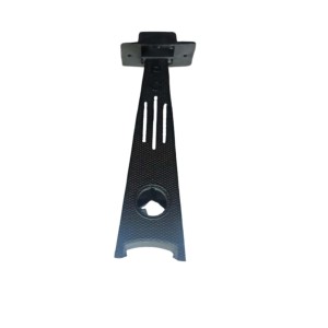 Black Frame Holder Wall Mount Bracket – Heavy Duty Frame Support for Picture, Poster, Artwork Display – Matte Black, Easy Installation (Pack of 50)