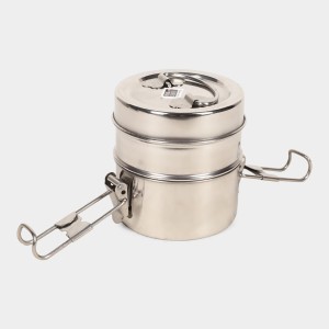 Stainless Steel Lunch Box 1 0 X 10 cm, 2 Containers