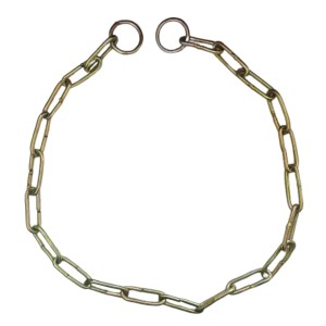 Iron Lock Golden Chain, 4Feet/43.2Inches | Multipurpose Security for Gates, Cycles, Bikes | Indoor & Outdoor Use | Heavy Duty for Protection and Home Use (1)