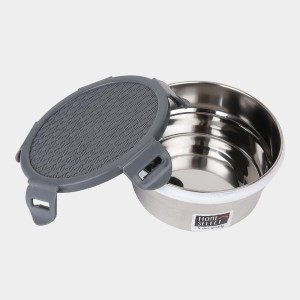 Hitech Sales 700ml Stainless Steel Container – Durable Steel Storage Box for Kitchen, Lunch & Pantry Use