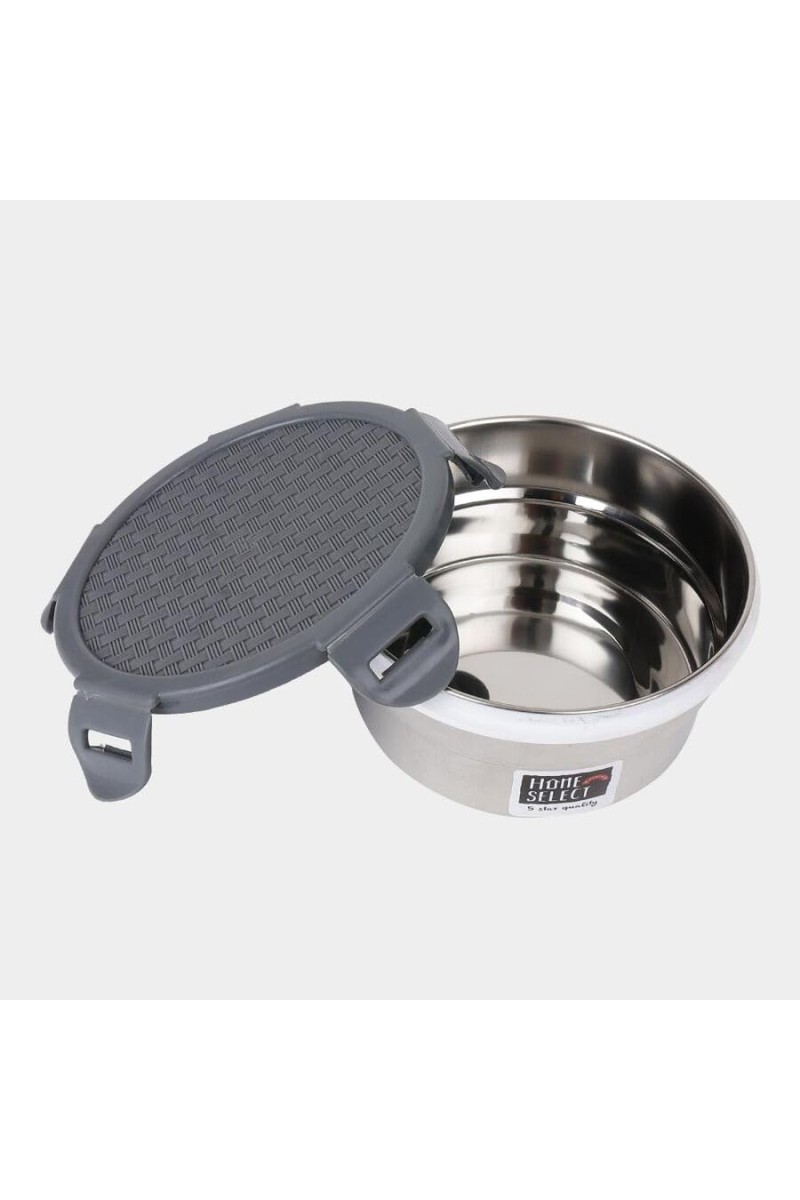 Hitech Sales 700ml Stainless Steel Container – Durable Steel Storage Box for Kitchen, Lunch & Pantry Use