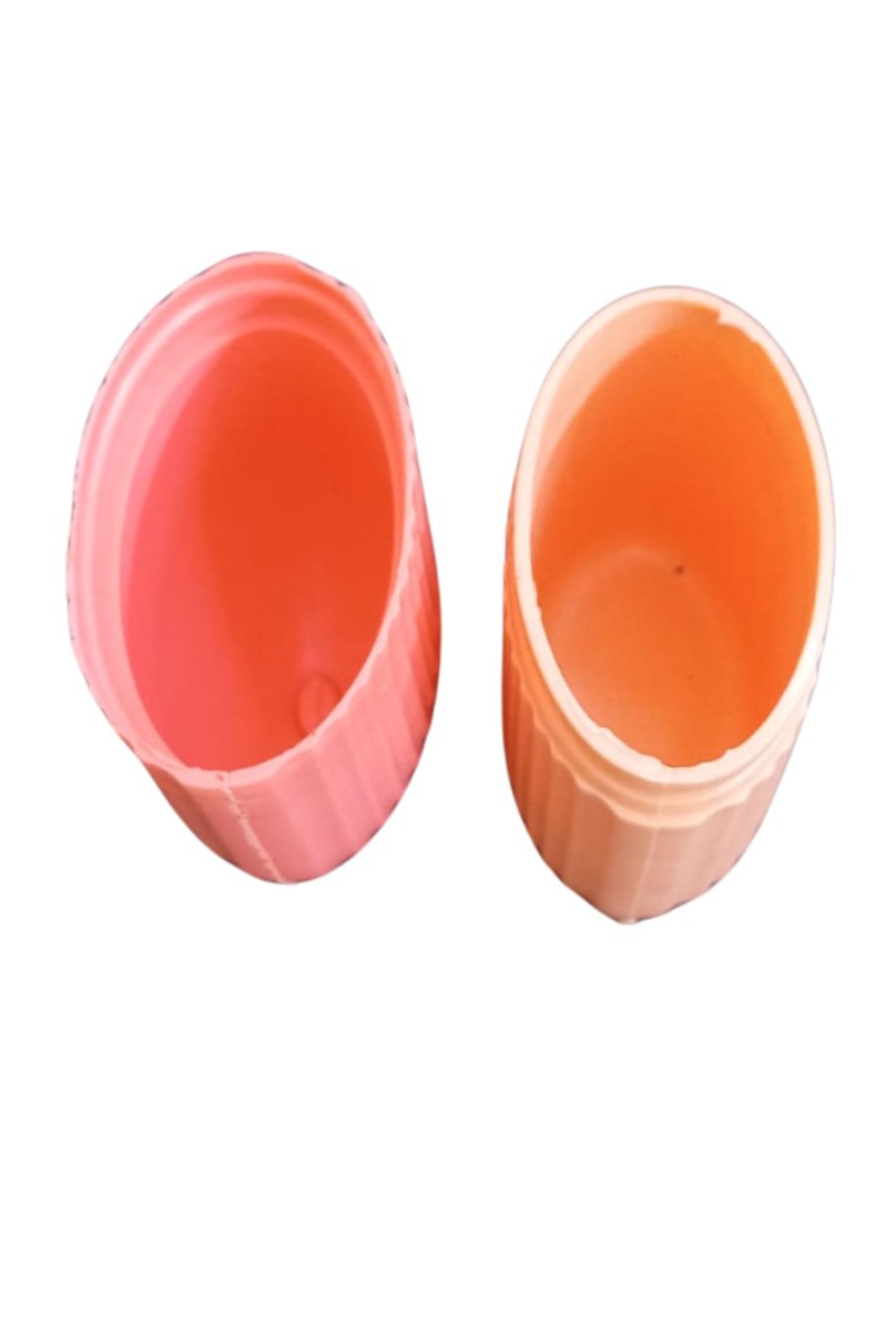 Ice Roller for Face & Eyes – Puffiness & Migraine Relief, Skin Tightening & Pore Shrinking Facial Massager – Cold Therapy Ice Face Roller for Women & Men – Reusable & Travel-Friendly (Peach)