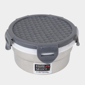 Hitech Sales 700ml Stainless Steel Container – Durable Steel Storage Box for Kitchen, Lunch & Pantry Use