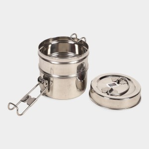 Stainless Steel Lunch Box 1 0 X 10 cm, 2 Containers