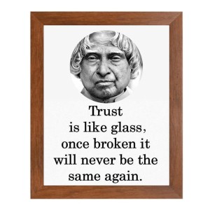 A P J Abdul Kalam & Famous Quote Brown Frame, 10x14InchesInspirational Wall Art for Office, Home DecorIdeal Spiritual Gift A P J Abdul Kalam & Famous Quote Brown Frame, 10x14InchesInspirational Wall Art for Office, Home DecorIdeal Spiritual Gift