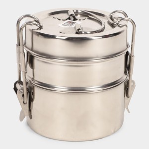 Stainless Steel Lunch Box 1 0 X 10 cm, 2 Containers