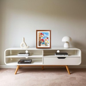 AI Funny Cute Duck Art Picture for Kids - 16x20 inches, Brown Color - Perfect Wall Decor for Children's Room