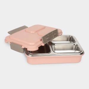 Stainless Steel Lunch Box 6 X 16 X 23 cm (Pack of 1)