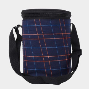 Steel Lunch Box, 3 Containers and 1 Bag 2.4 X 4.3 in (2), 3.4 X 4.3 in, 1Bag, 3 Containers