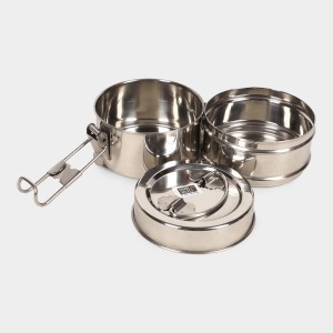 Stainless Steel Lunch Box 1 0 X 10 cm, 2 Containers