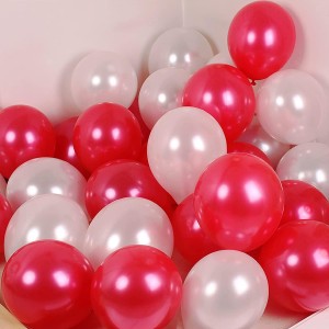 Happy Birthday Decoration Combo Set - 20 Pcs. Metallic Balloons, 1 Star Foil Balloons, 13 Pcs. Birthday Banner, 2 Pcs. Foil Curtain Party Backdrop Kit for Celebrations and Events (Mixture)