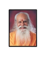 Swami Satchidananda Laminated Photo - 5x7 Inches, Divine Blessings for Home & Office and Temple Decoration