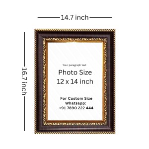Jai Maa Kali Digital Print Photo 14.7x16.7 inches (I6119) - Vibrant Religious Wall Art for Home or Office Decor.