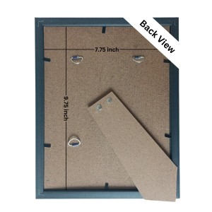 Hitech Sales Nanha Gopal Ji Polystyrene Photo Frame for Pooja Room, Temple Decor, Home Decoration and Gifting (Wall and Tabletop, Rectangular, Printed Photo, 7.12 x 9.12 inches Frame, Black)