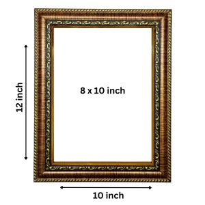 HiTech SalesMaa Devi Sarada ji photo frame for wall hanging/gift/temple/puja room/home decor with PVC Frame & Front Face - Glass (12 x 10 in)
