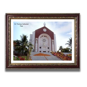 St. Thomas Cathedral Church Photo Frame, Beautiful Elegant Framed Wall Art of Iconic Cathedral St. Thomas Cathedral Church Photo Frame, Beautiful Elegant Framed Wall Art of Iconic Cathedral