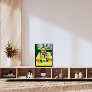 Premanand ji maharaj Laminated Photo - 5x7 Inches, Divine Blessings for Home & Office and Temple Decoration Premanand ji maharaj Laminated Photo - 5x7 Inches, Divine Blessings for Home & Office and Temple Decoration