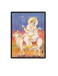 Gauri Ma Laminated Photo - 5x7 Inches, Divine Blessings for Home & Office and Temple Decoration