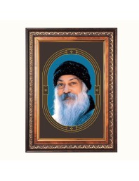 Acharya Osho Rajneesh Color Photo 10x14 Inch - Vibrant Religious Wall Art for Home or Office Decor.