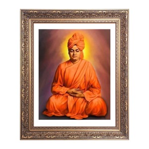 Swami Vibekananda Big Photo Frame - 24x28 Inches for Home & Office Decoration Swami Vibekananda Big Photo Frame - 24x28 Inches for Home & Office Decoration