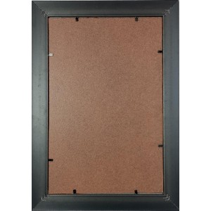 Maa saraswati matha Photo Frame - 10x14 Inches, Brown Wooden Frame for Home, Office & Temple Decoration
