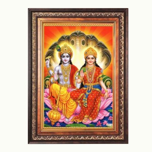 Sri Lakshmi Narayana Color Photo 10x14 Inch - Vibrant Religious Wall Art for Home or Office Decor. Sri Lakshmi Narayana Color Photo 10x14 Inch - Vibrant Religious Wall Art for Home or Office Decor.