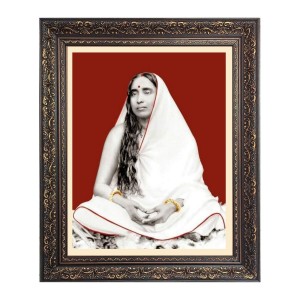 Maa Sarada Big Photo Frame - 16x20 Inches for Home & Office Decoration Maa Sarada Big Photo Frame - 16x20 Inches for Home & Office Decoration