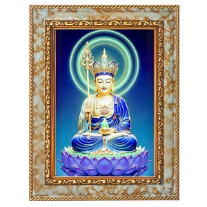 Buddhism Digital Print Photo 12.7x14.7 inches (I6088) - Vibrant Religious Wall Art for Home or Office Decor.