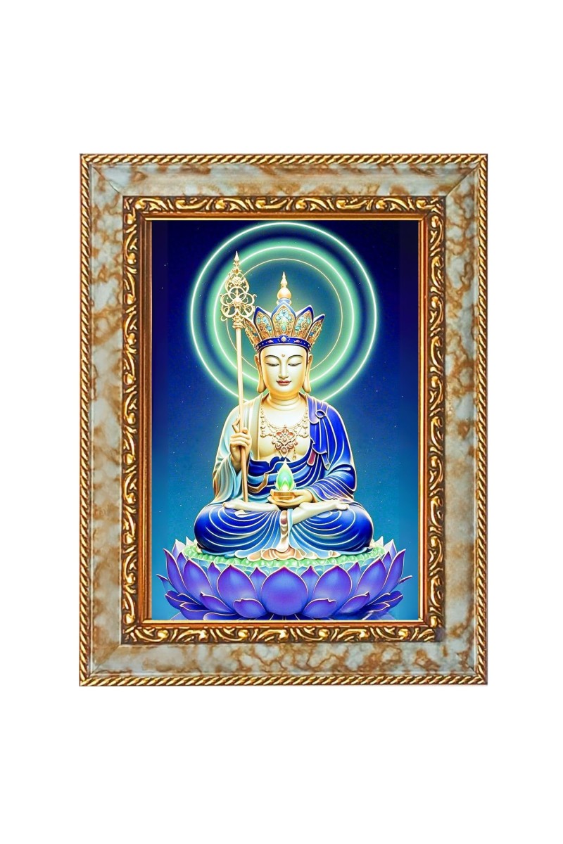 Buddhism Digital Print Photo 12.7x14.7 inches (I6088) - Vibrant Religious Wall Art for Home or Office Decor.