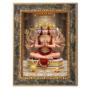 Lord Hanuman Digital Print Photo 6.7x8.7 inches (I6033) - Vibrant Religious Wall Art for Home or Office Decor. Lord Hanuman Digital Print Photo 6.7x8.7 inches (I6033) - Vibrant Religious Wall Art for Home or Office Decor.