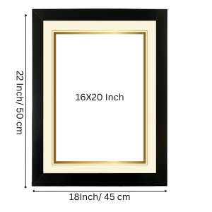 Baby Photo Frame For Pregnant Women (18x22 Inch) Maternity Milestone Memory Frame For Sonogram, Baby Bump & Pregnancy Journey | Keepsake Gift For Mom-to-Be (F12515)