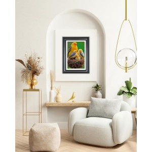 Yellow Canary Photo Wall & Table Frame | 14x18 Inch Black Designer | Perfect For Gifting & Home Decor (F9613) Yellow Canary Photo Wall & Table Frame | 14x18 Inch Black Designer | Perfect For Gifting & Home Decor (F9613)