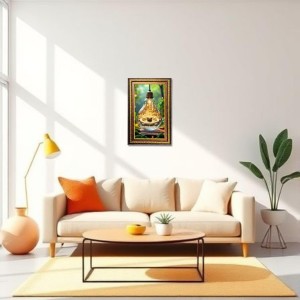 Mosque Digital Golden Balck Color Photo Frame | Hindu Religious Wall Decor | 10x16 Inches - Inspirational Wall Art For Office, Home Decor - Ideal Spiritual Gift (F16753) Mosque Digital Golden Balck Color Photo Frame | Hindu Religious Wall Decor | 10x16 Inches - Inspirational Wall Art For Office, Home Decor - Ideal Spiritual Gift (F16753)