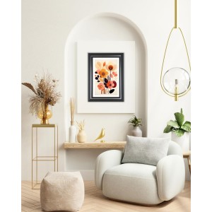 Flower Scenery For Home Photo Wall & Table Frame | 12x16 Inch Black Designer | Perfect For Gifting & Home Decor (F9594) Flower Scenery For Home Photo Wall & Table Frame | 12x16 Inch Black Designer | Perfect For Gifting & Home Decor (F9594)