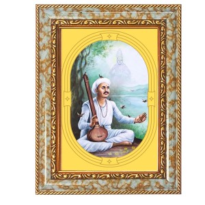 Sant Namdev Maharaj Spiritual Guru Digital Photo In Designer Frame, Size 14x18 Inch | Hindu Religious Picture For Home Temple, Office & Gift | Wall Art & Pooja Decor (F10410) Sant Namdev Maharaj Spiritual Guru Digital Photo In Designer Frame, Size 14x18 Inch | Hindu Religious Picture For Home Temple, Office & Gift | Wall Art & Pooja Decor (F10410)