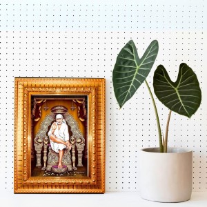 Lord Ganesha Golden Designer Photo Frame | 18x22 Inch Religious Wall Hanging Frame For Home, Office Decoration and Spiritual Gift Item (M5) Lord Ganesha Golden Designer Photo Frame | 18x22 Inch Religious Wall Hanging Frame For Home, Office Decoration and Spiritual Gift Item (M5)