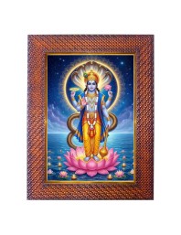 Lord Shiva Photo Frame 13X17 Inch Religious Wall & Table Decor Frame | Lord Shiva Spiritual Photo Frame For Home, Temple & Office | Decorative Hindu God & Goddess Frame (Pack Of 1) (F17971)