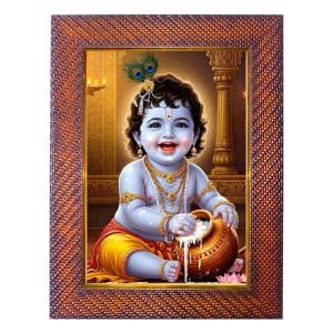 Lord Krishna Photo Frame Religious Wall & Table Decor Frame | Lord Krishna Spiritual Photo Frame For Home, Temple & Office | Decorative Hindu God & Goddess Frame (Pack Of 1) (F17981) Lord Krishna Photo Frame Religious Wall & Table Decor Frame | Lord Krishna Spiritual Photo Frame For Home, Temple & Office | Decorative Hindu God & Goddess Frame (Pack Of 1) (F17981)