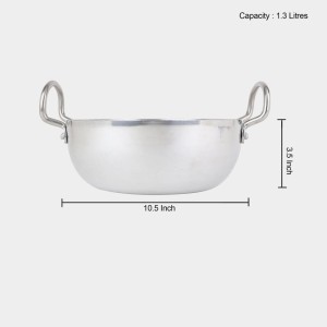 1.3 L Aluminium Kadhai - (M1420)