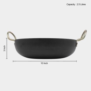 2.5 L Iron Kadhai - (M1415)
