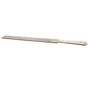 Stainless Steel Flat Hand File | Metal Filing Tool for Wood, Iron & Plastic | Durable Manual File Tool