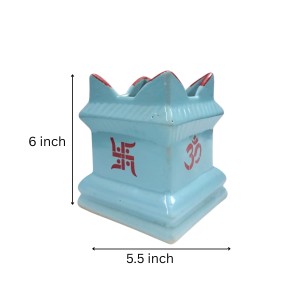 Tulsi Tree Planter Pot Indoor Outdoor Sacred Basil Plant Holder Decorative Eco-Friendly Durable Lightweight
