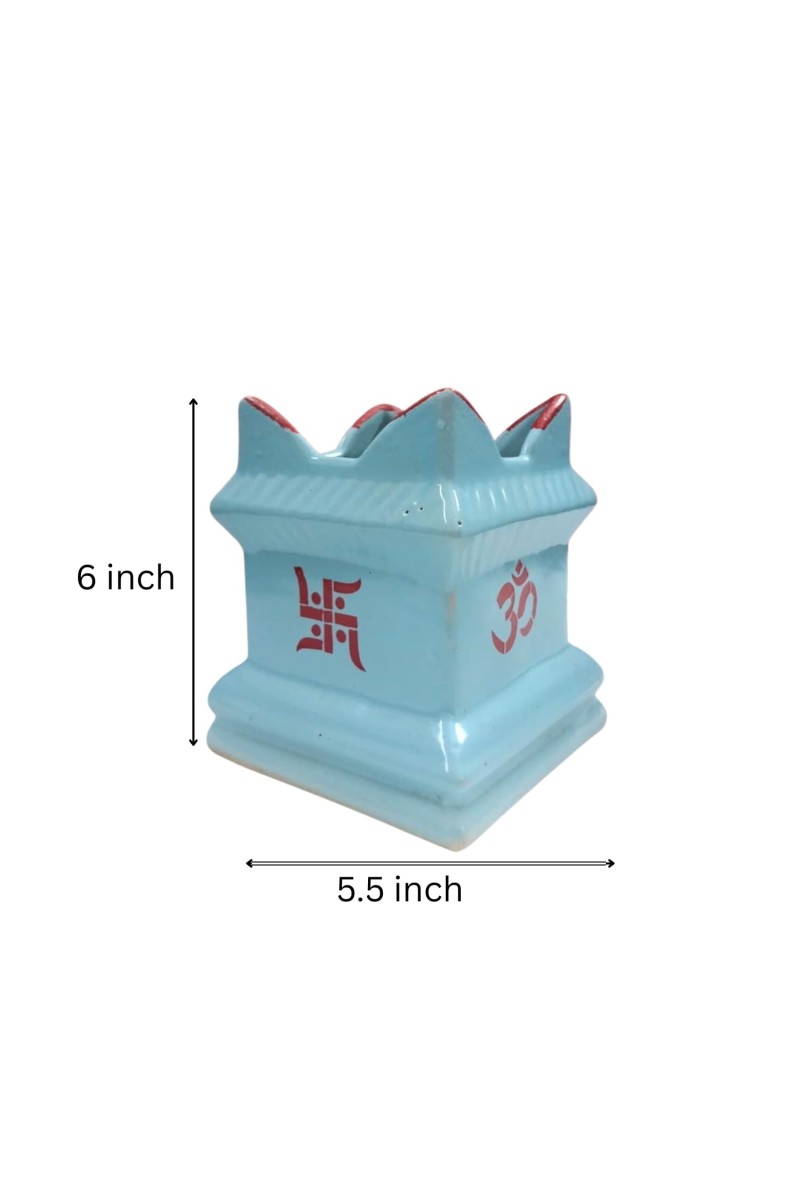 Tulsi Tree Planter Pot Indoor Outdoor Sacred Basil Plant Holder Decorative Eco-Friendly Durable Lightweight