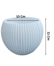 Combo of 2 Plastic Flower Pots