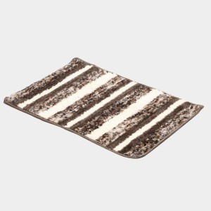 Home Beautiful Anti-Skid Beige Polyester Door Mat