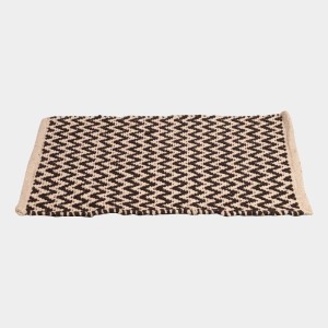 Home Beautiful Anti-Skid Beige Polyester Cotton Door Mat