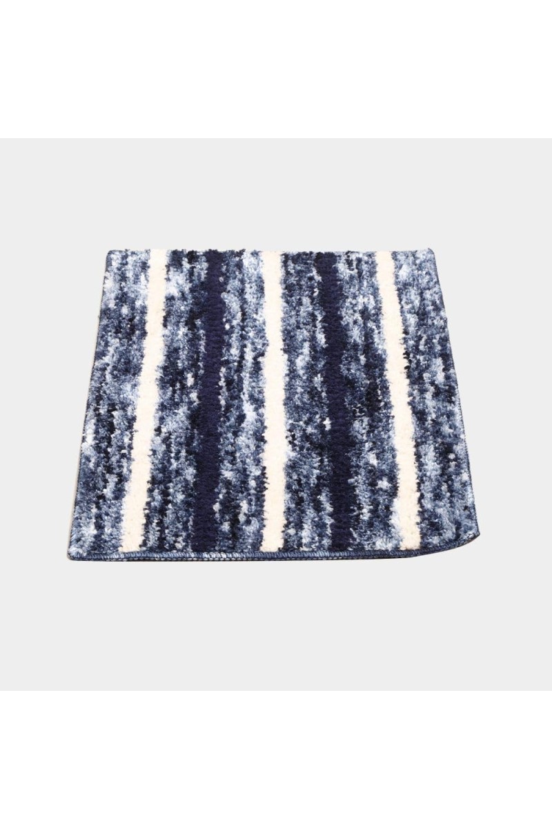 Home Beautiful Anti-Skid Blue Polyester Door Mat