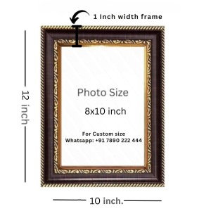 8x10 Inch Blank Photo Frame for Wall Decoration | Photo Frame for Home & Office Decor | Picture Frame for Table or Wall Display | Stylish Frame for Photos, Memories & Gifts
