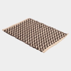 Home Beautiful Anti-Skid Beige Polyester Cotton Door Mat