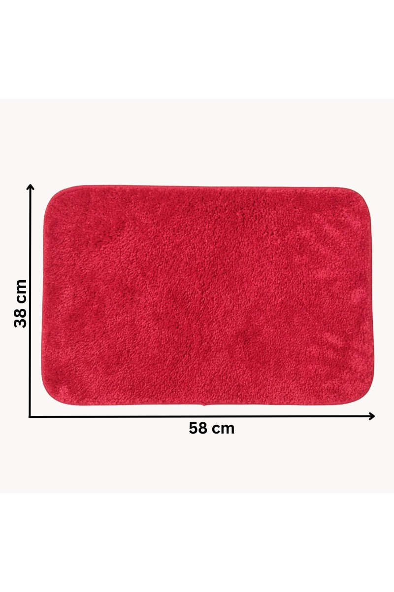 Hi Tech Sales Anti Slip Floor Water Absorbent Door Mat || Bathmat & Home, Kitchen, Office Entrance Mats || Rectangular, Black & White (38 x 58 cm)